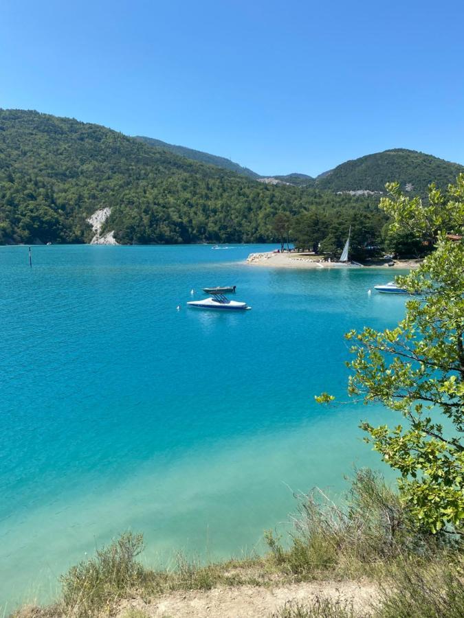 Prunières Belle Maison Vue Imprenable Lac De Serre-Ponconヴィラ エクステリア 写真